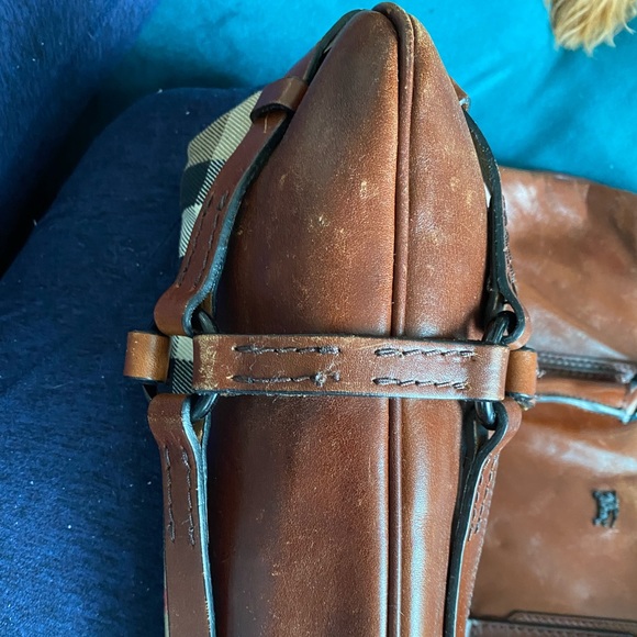 Like New Burberry Bridle Tote - Picture 8 of 13